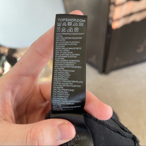 Topshop Black Cocktail Dress - Picture 6 of 13